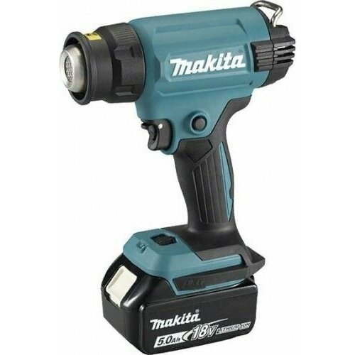 Фен строительный MAKITA DHG 181 RT1J аккумуляторный DHG181RT1J 138556₽