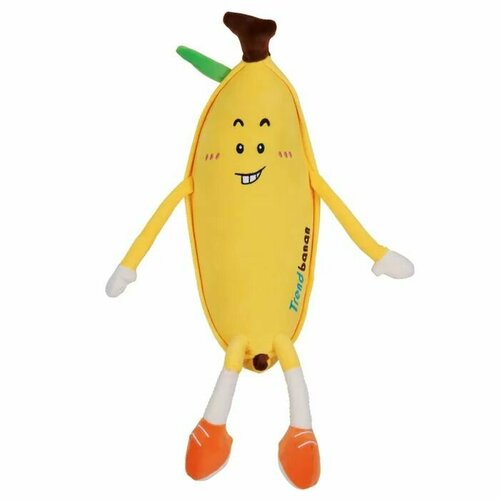 Игрушка мягкая ВД трейд Банан руки-ноги мягкая игрушка банан желтый 50 см