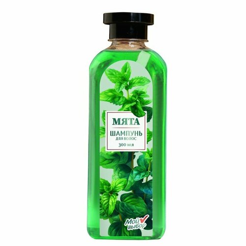 Шампунь для волос Мой выбор с ароматом мяты 300 мл комплект из 19 шт 1589₽