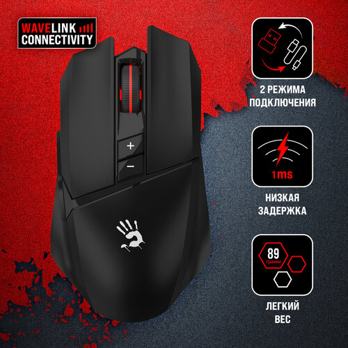 Мышь A4Tech Bloody R36 Ultra черный 389900₽