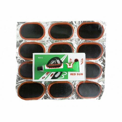 Аптечка велосипедная 12 заплаток 200₽