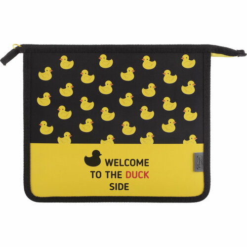 Папка для тетрадей Комус Класс Утки А5 молния пластик ПТ-735 397₽