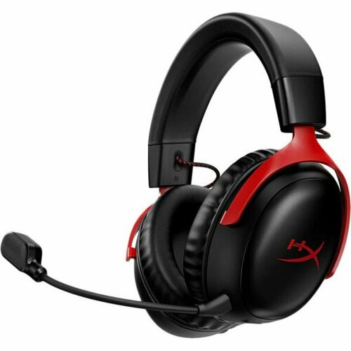 Беспроводные игровые наушники HyperX Cloud III Wireless красныйчерный 14000₽