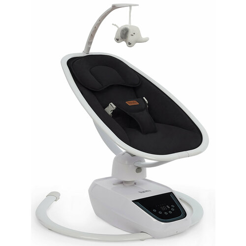 Шезлонг с электронной функцией качения Nuovita Agio AG1 (Bianco, Nero/Белый, Черный)