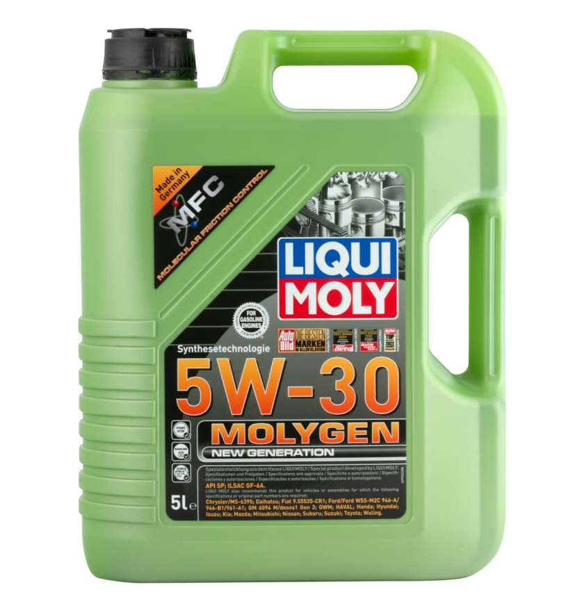 Масло моторное Liqui НС-синт. Molygen New Generation 5W-30 SP GF-6A (5л) Molygen New GeneratSP GF-6A (5л) LIQUI MOLY 9952/9043
