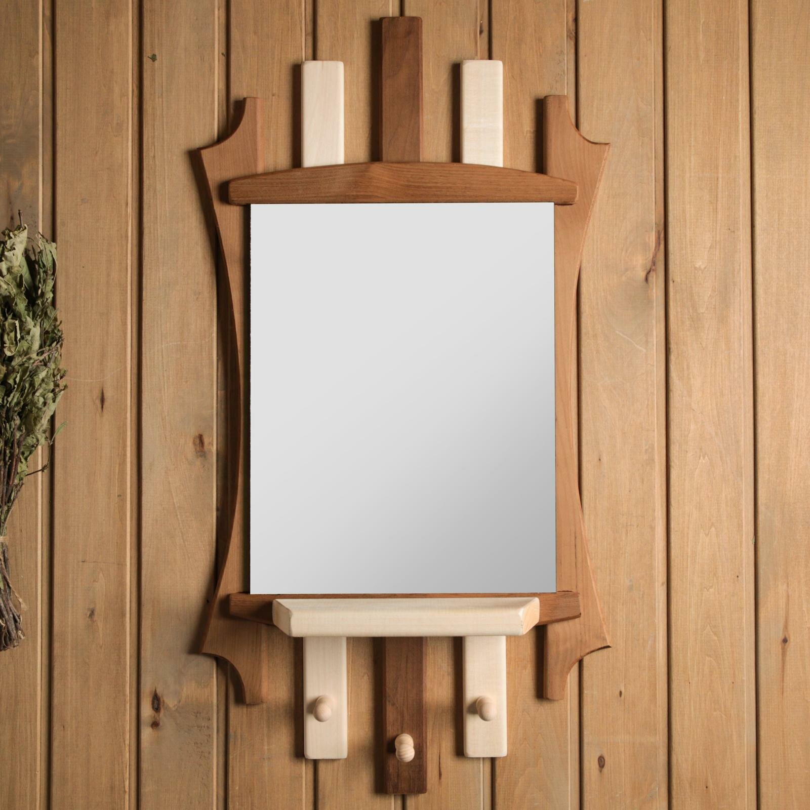 фото Зеркало резное комбинированное 6479082