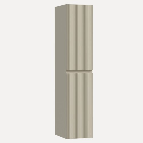 Изображение товара Шкаф-пенал для ванной подвесной Sancos Snob T, 350х350х1650 мм, Beige Soft, PSNT35CE