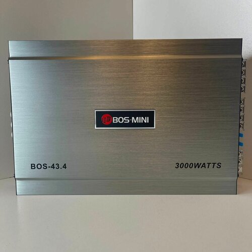 Изображение товара Автомобильный усилитель, 3000Вт, 4 канала, активная акустика