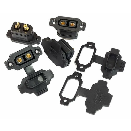 Силовые разъемы-розетки Amass XT90E-F 