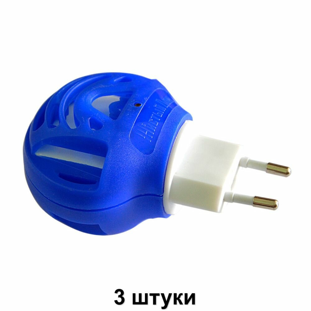 Чистый дом Электрофумигатор универсальный, 3 шт