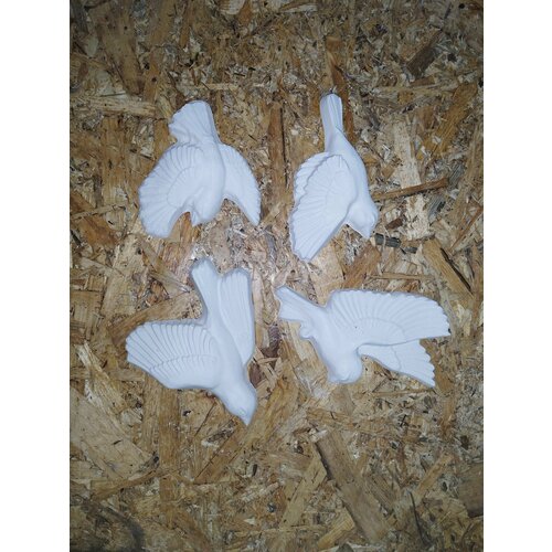 Набор фигурок декоративных из гипса Птицы 700₽