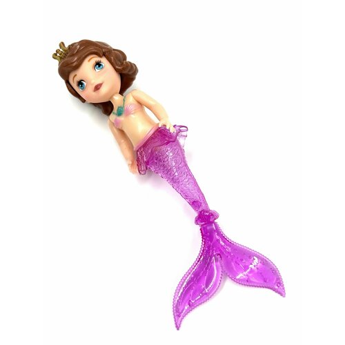 Набор кукла русалка со светящимся хвостом 345₽