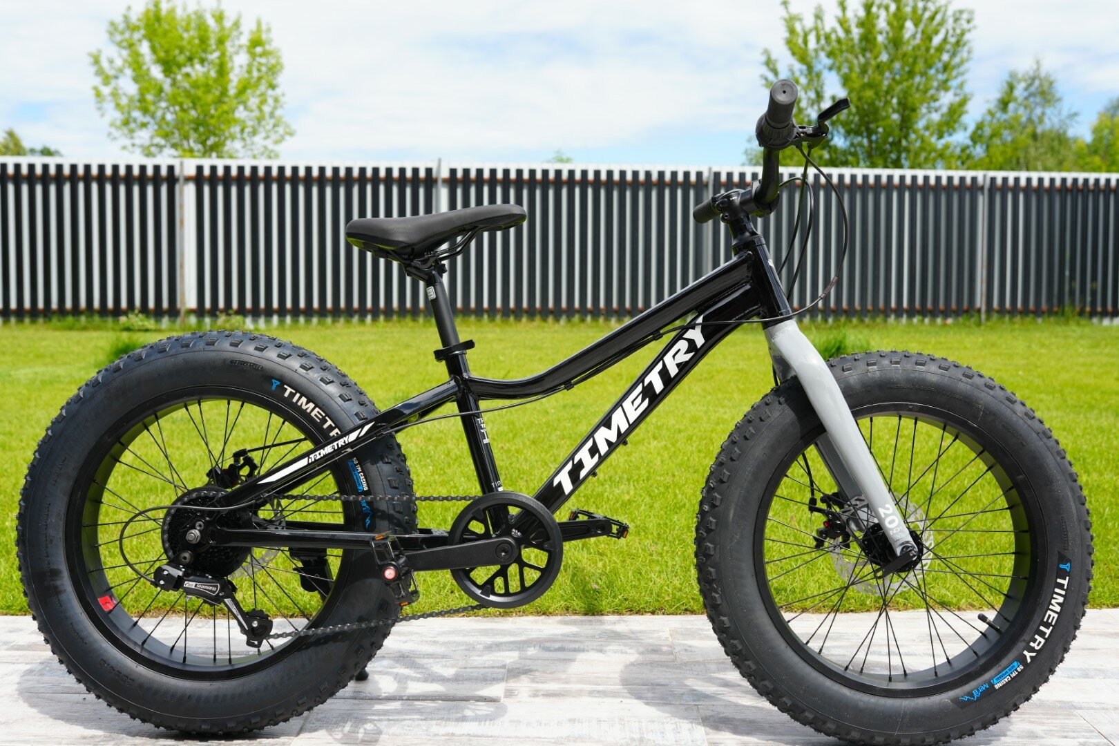 фото Велосипед фэтбайк Fatbike Time Try TT215/7s 20" Алюминиевая рама 12", черный
