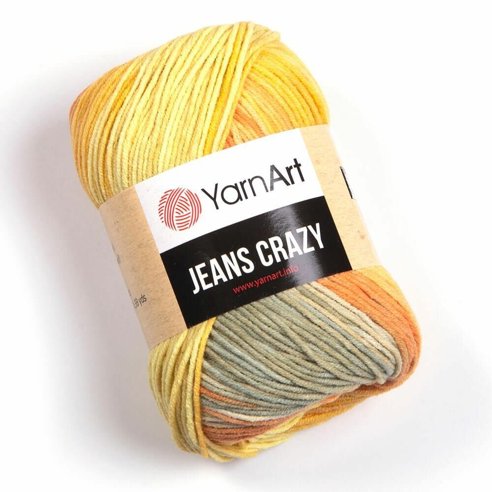 Пряжа YarnArt Jeans Crazy 8210 (10 мотков по 50 гр.)