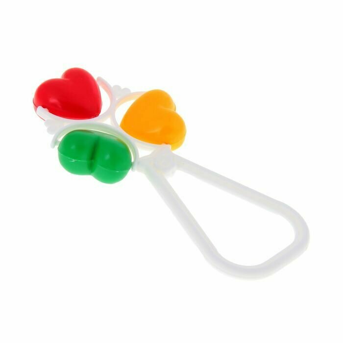 Погремушка  Сердечки 