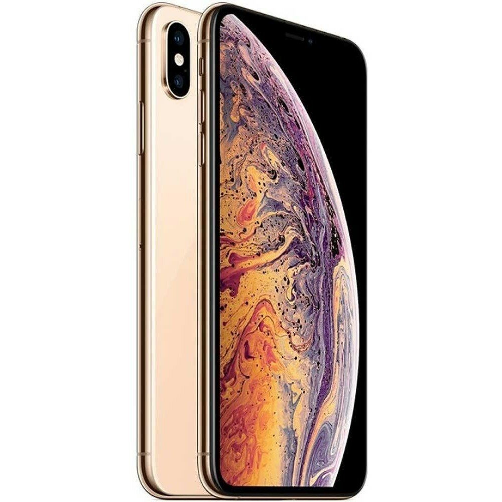 Смартфон Apple iPhone Xs Max 64 ГБ, nano SIM+eSIM, золотой
