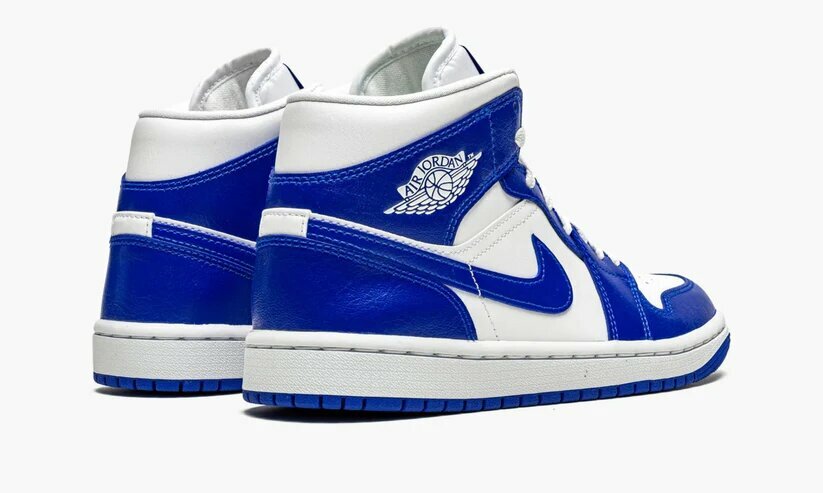 Кроссовки Nike Air Jordan 1 Mid Kentucky Blue, размер 36.5EUR — фото 1