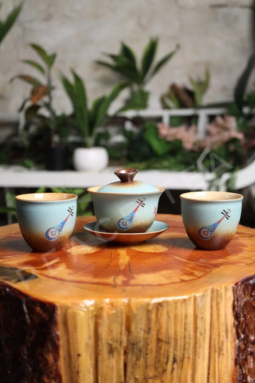 Набор для чаепития Peace Tea "Укулеле", керамика, на 2 персоны — фото 1