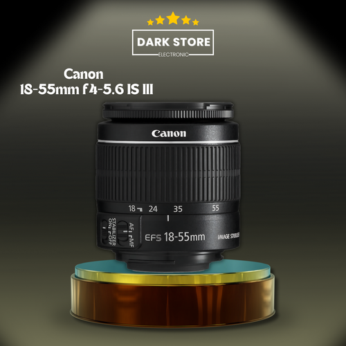 Объектив Canon EF-S 18-55mm f4-56 IS III 8119₽