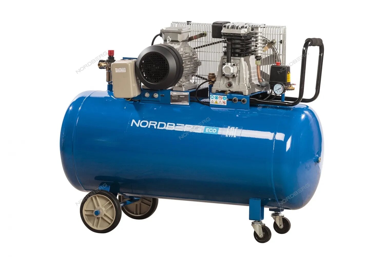NCE200/660 Компрессор поршневой с ременным приводом, объем 200 л NORDBERG ECO NCE200/660