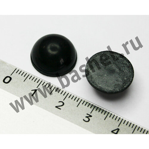 Ножка приборная D-16mm H-10mm RF-006 самоклеящаяся резиновая электротовар 494₽