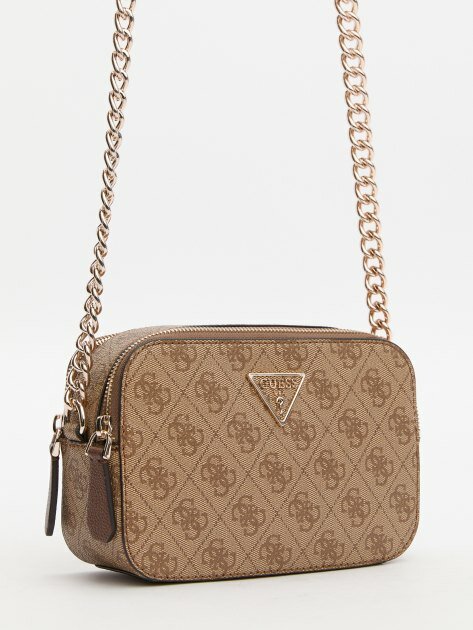 Сумка кросс-боди GUESS, темно-бежевый — фото 1
