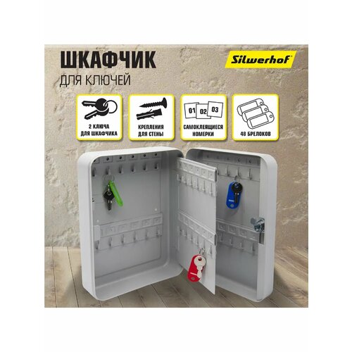 Шкафчик на 48 ключей 250х180х80мм 1883₽