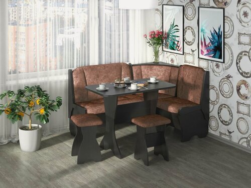 Изображение товара Кухонный уголок Оливия Венге/В. Коньяк/Венге