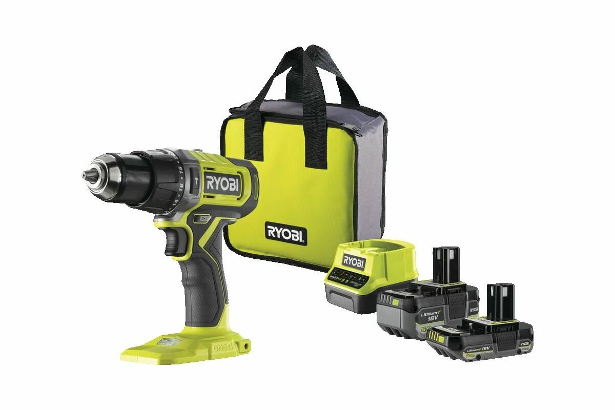 Ryobi 18В Ударная дрель-шуруповерт RPD18-2C52S 5133005526