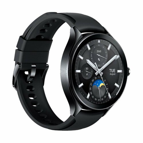 Умные часы Xiaomi Watch 2 Pro - 4G LTE Black Strap K5818RU BHR7208GL Бесконтактная оплата Встроенные датчики барометр датчик освещенности ур 22421₽