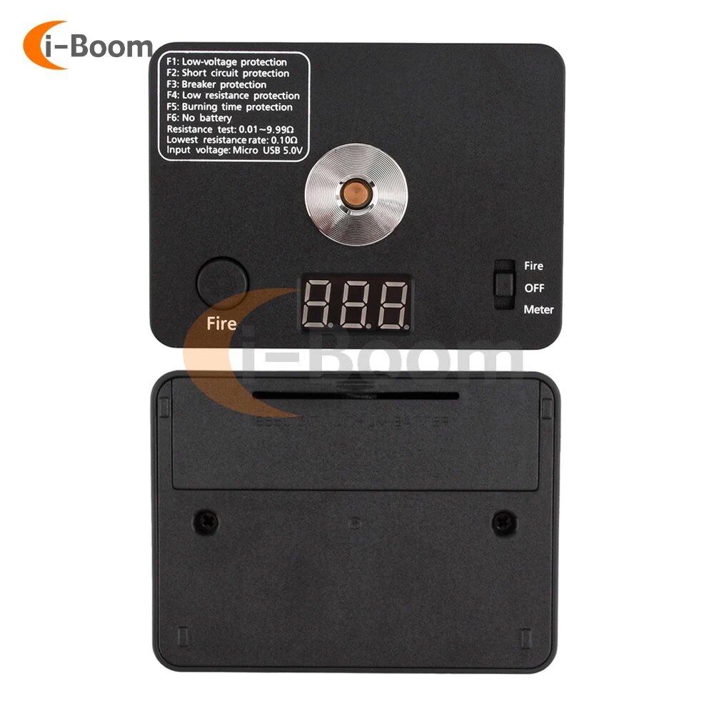 Aideepen 521 TAB MINI V3 Тестер сопротивления, BLACK — фото 1