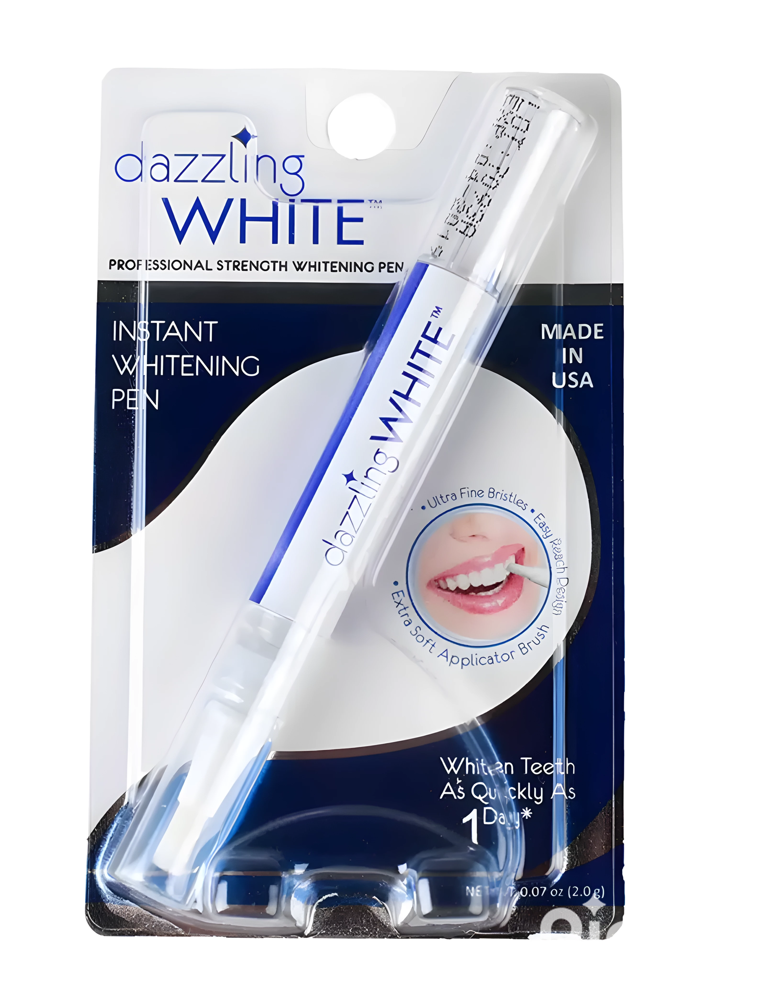 Изображение Карандаш отбеливающий Dazzling White, для зубов, безопасно при проглатывании, эффект отбеливания