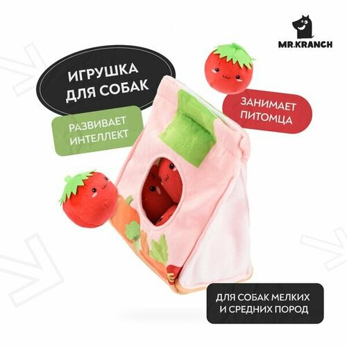 Игрушка-головоломка Mr. Kranch "Помидорки", для собак