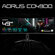 Монитор 49" Gigabyte AORUS CO49DQ Black (OLED, 5120x1440, HDMI+HD...