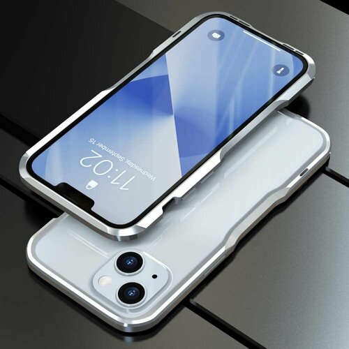 Металлический бампер корпус, совместимый с Apple iPhone 13 mini(Эпл Айфон 13 мини), роскошный алюминиевый сплав роскошный алюминиевый сплав