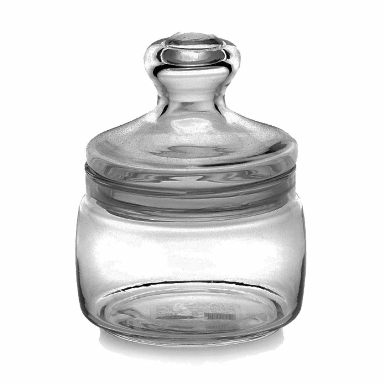 Стеклянная банка Cesni с крышкой 500 мл для хранения пищевых продуктов дома