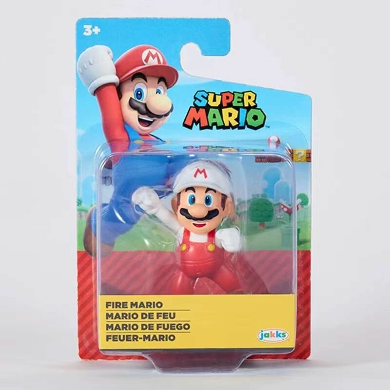 SUPER MARIO Фигурка Огненный Марио кулак вверх Коллекционная (Ограниченное издание)