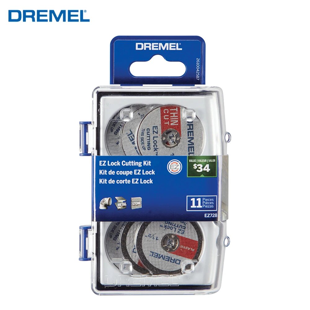Dremel отрезные диски EZ Lock 11 шт.