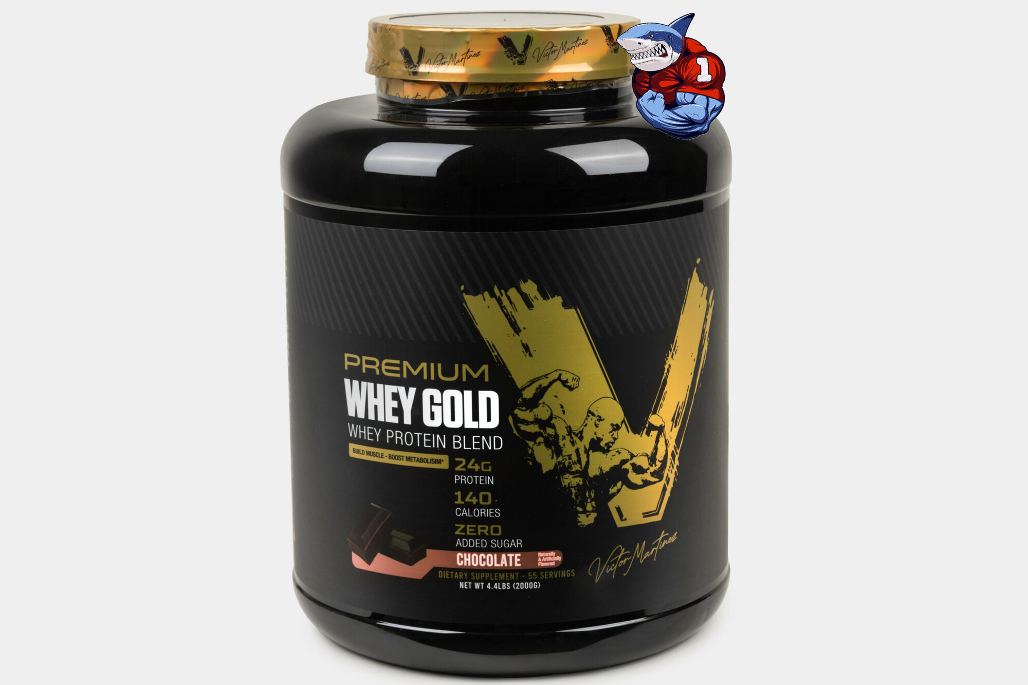 Протеин Premium Whey Gold от Victor Martinez 55 порций 2kg. Шоколад