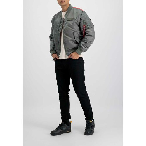 фото Куртка alpha industries, размер m, зеленый, оранжевый