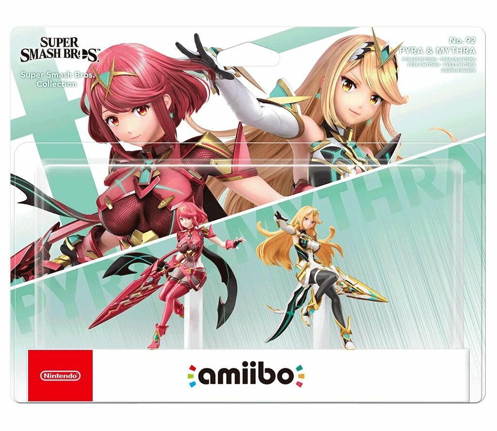 Фигурка Amiibo No.92 Pyra & Mythra