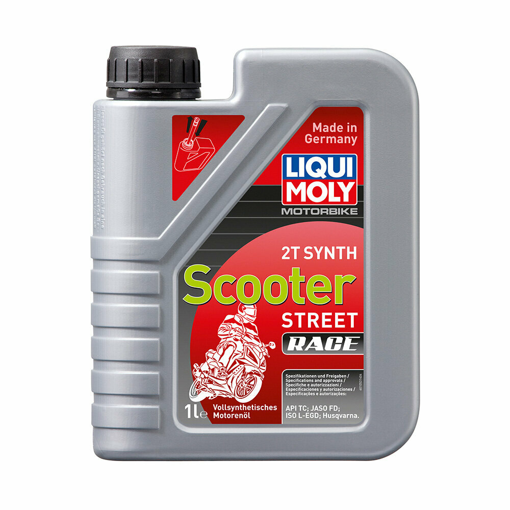 Масло для мототехники LIQUI MOLY MOTORBIKE 2T SCOOTER синтетика 1 л 1053