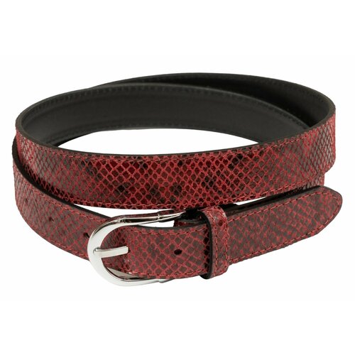 фото Ремень sefaro, размер one size, бордовый