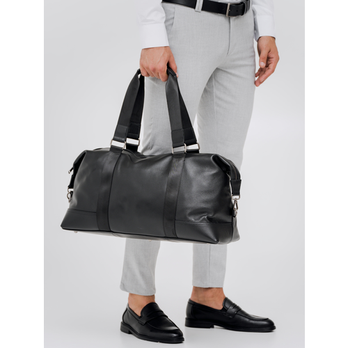 фото Сумка дорожная faustini 4018-black, 30 л, 52х31х19 см, ручная кладь, черный