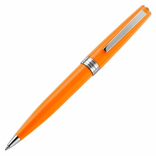 Шариковая ручка Montegrappa Armonia Orange Steel. Артикул ARM-OR-BP