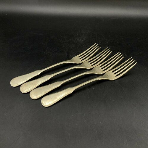 Набор из четырёх вилок, металл, 1950-1960 гг.