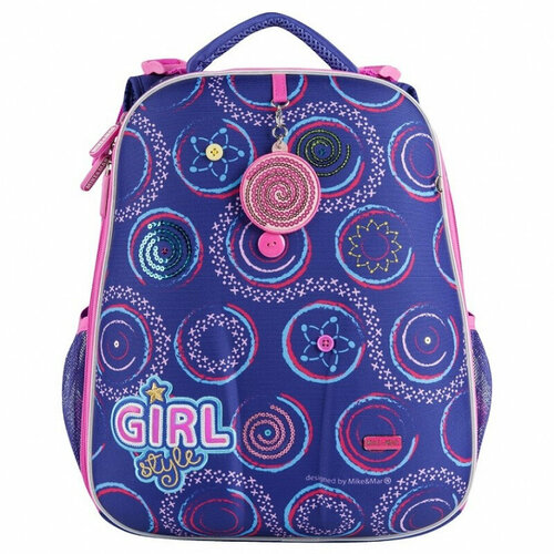 Школьный рюкзак Mike&Mar Фейерверк фиолет 1008-184 школьный рюкзак mike
