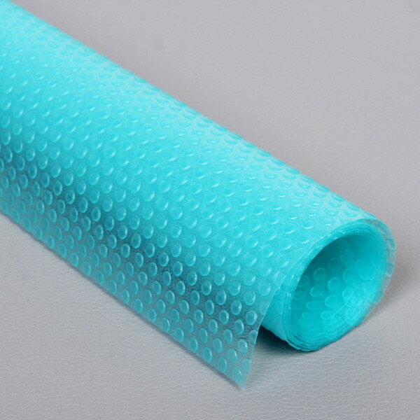 фото Коврик для кухонных ящиков в рулоне 45*90см "Бусинка" бирюзовый