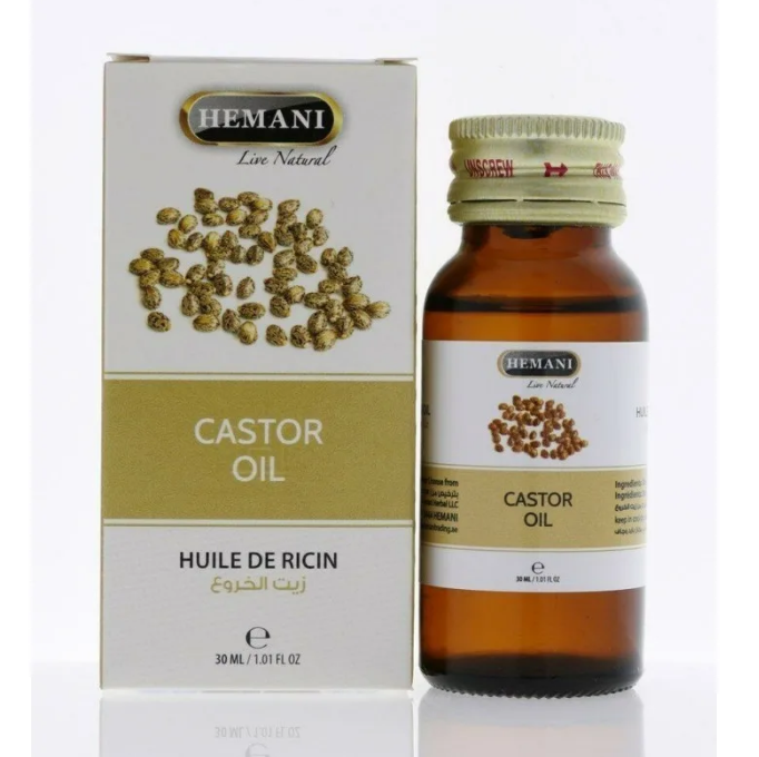 Касторовое масло марки Хемани (Castor Oil Hemani), 30 мл