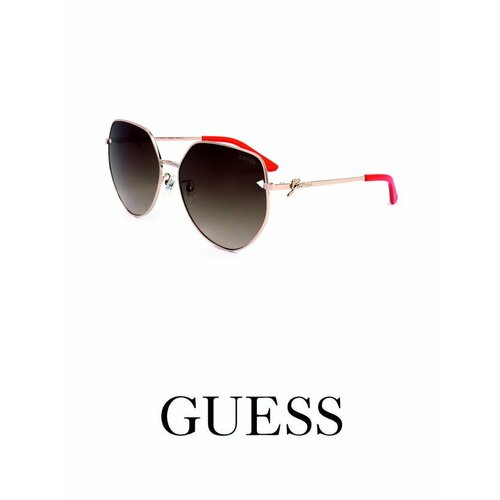 Солнцезащитные очки GUESS, золотой